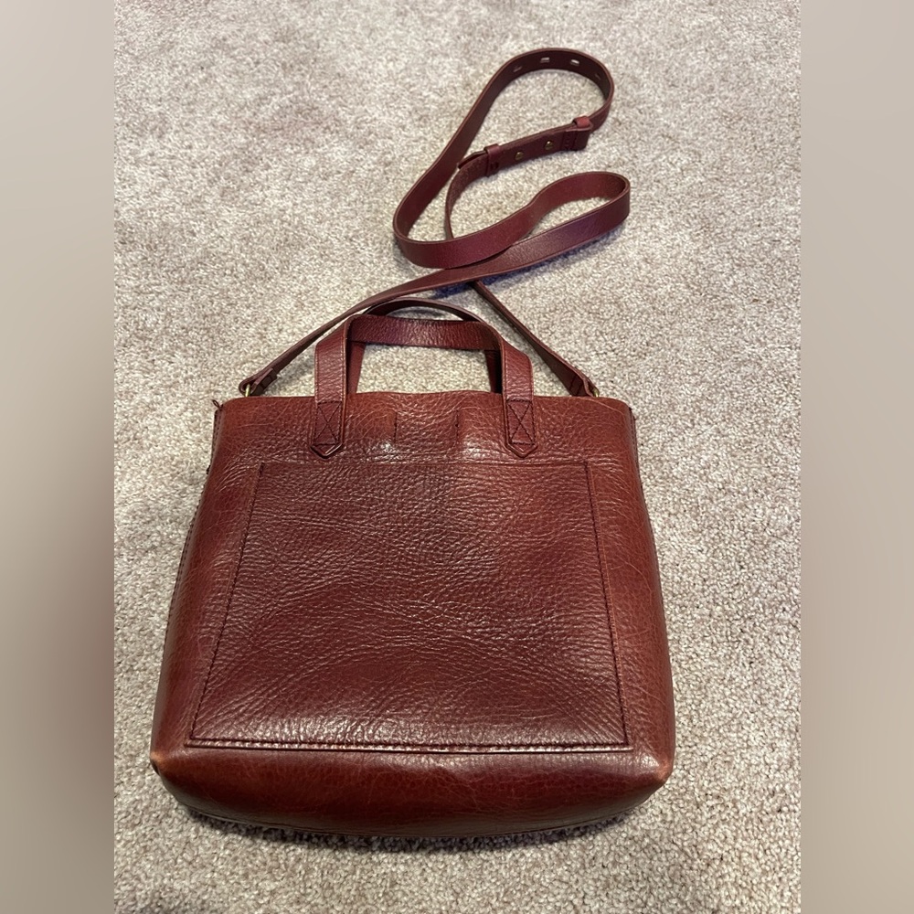 Small Leather Madewell Tote
